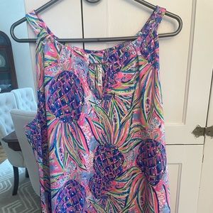 Lulu B floral resort top with UV protection